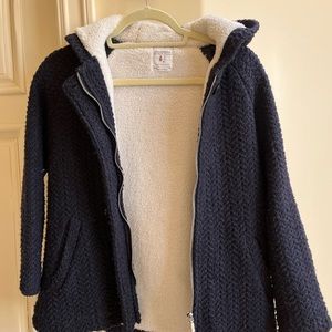 Zara Girls winter collection hooded jacket